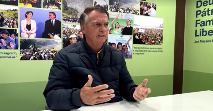 Brazil's former president Bolsonaro gives interview as court orders raids, restraints on him