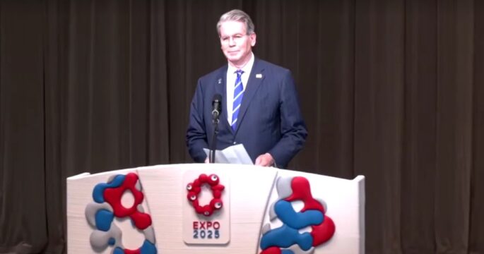 US Treasury Secretary Scott Bessent at World Expo 2025 Osaka