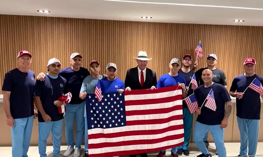 Americans freed from Venezuela pictured after prisoner swap