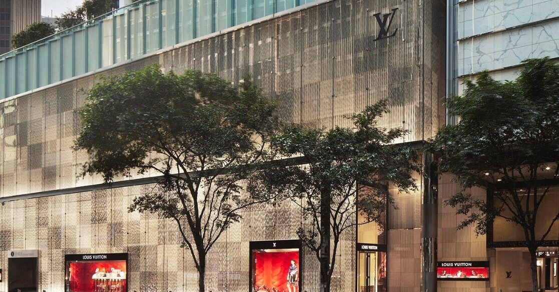 Louis Vuitton store in Hong Kong