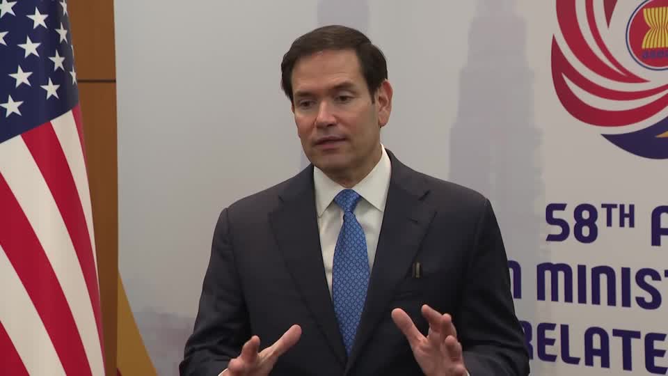 Marco Rubio in ASEAN meeting, Malaysia
