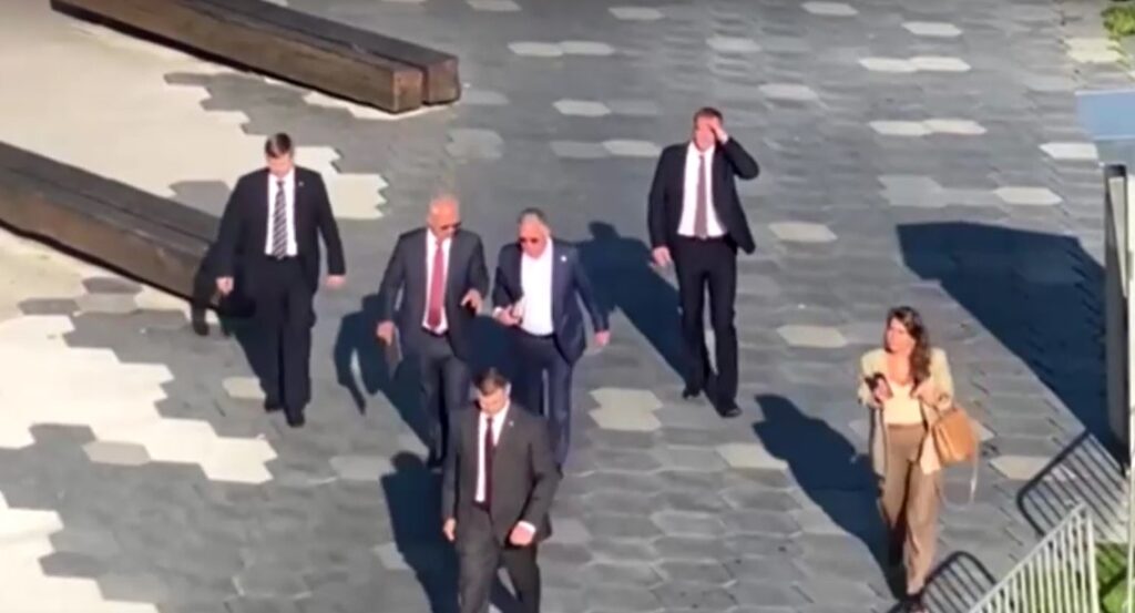 Trump envoy Witkoff seen near the Kremlin in Moscow with Putin envoy Dmitriev