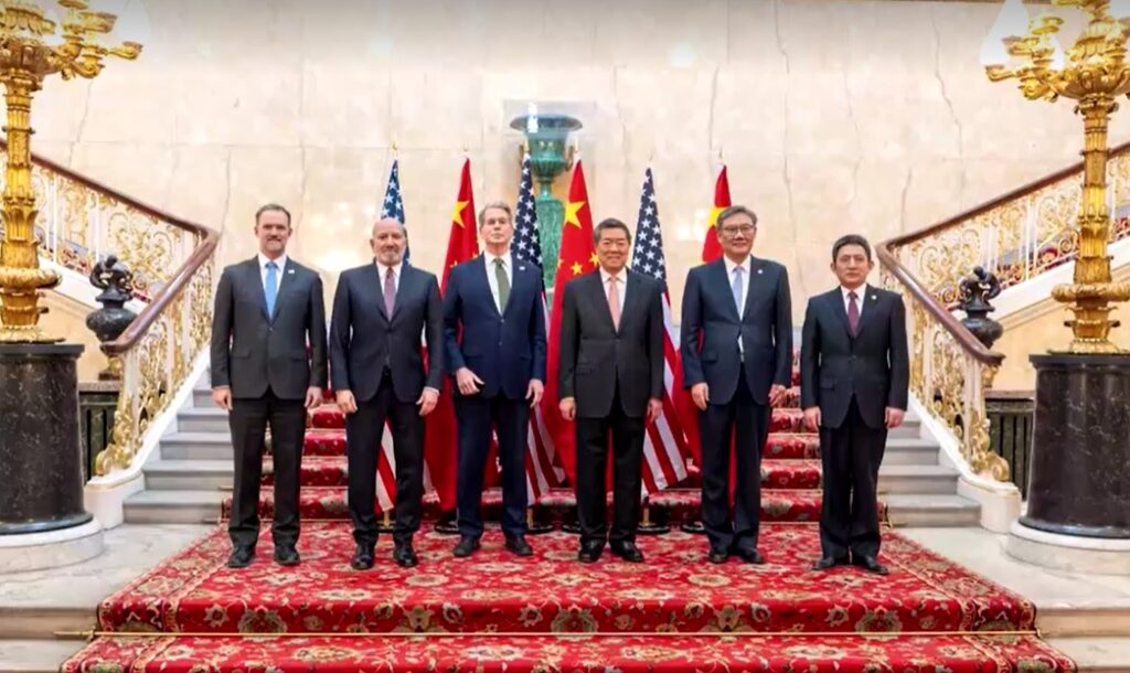 US-China trade negotiation in London 9 June 2025