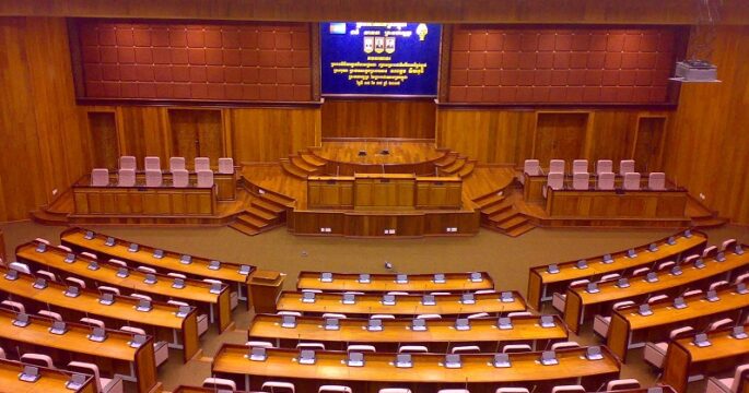 Cambodia National Assembly chamber