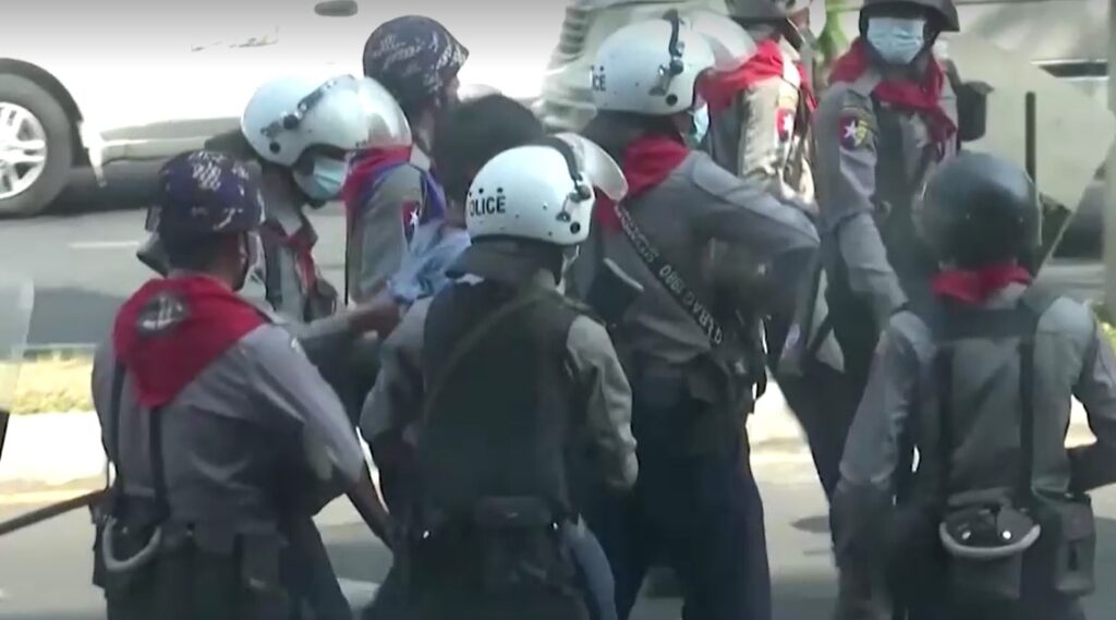 Myanmar security forces