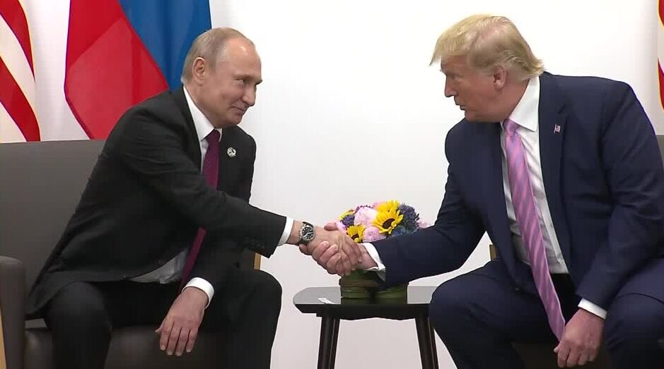 Donald Trump and Vladimir Putin met first time on July 7, 2017, sidelines of the G20 summit in Hamburg