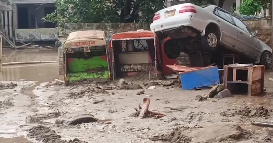 Deadly flash floods hit villages in Pakistan, killing over 300