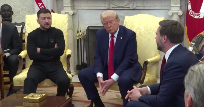 Zelenskiy meets Trump at White House in 28 Feb 2025
