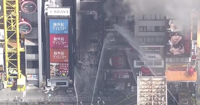 Two firefighters killed in deadly Osaka blaze
