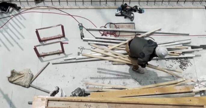 construction worker working outdoor