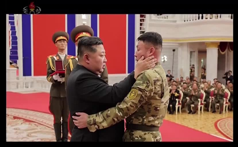 North Korea's Kim leads emotional tribute to fallen soldiers who fought for Russia