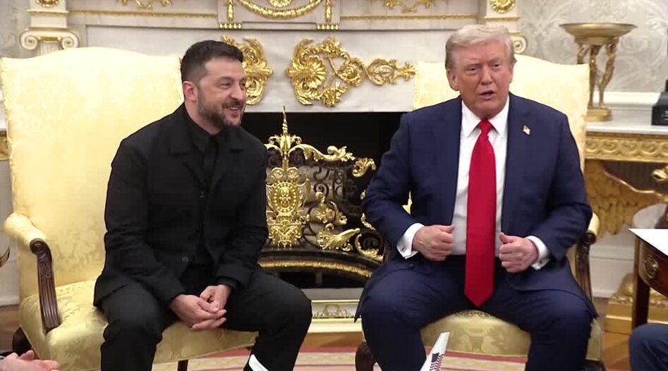 Zelensky-Trump meet in White House 18 Aug 2025