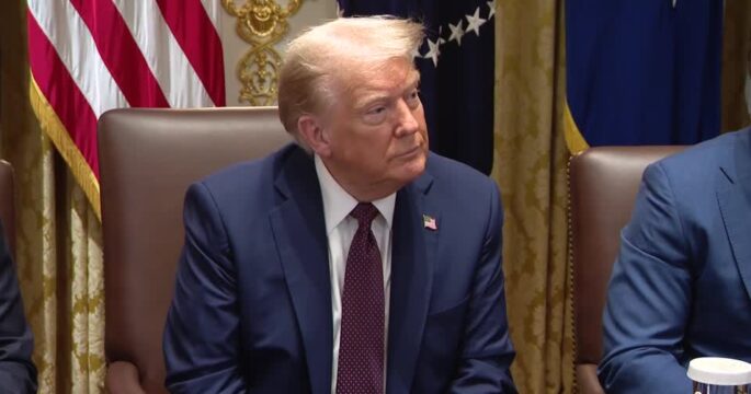 Trump says he is prepared to impose economic sanctions on Russia