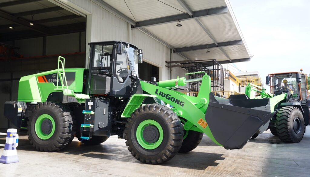 Smart tractor in China