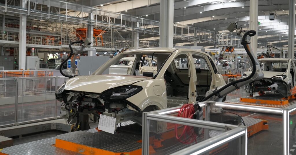 NEV production in China