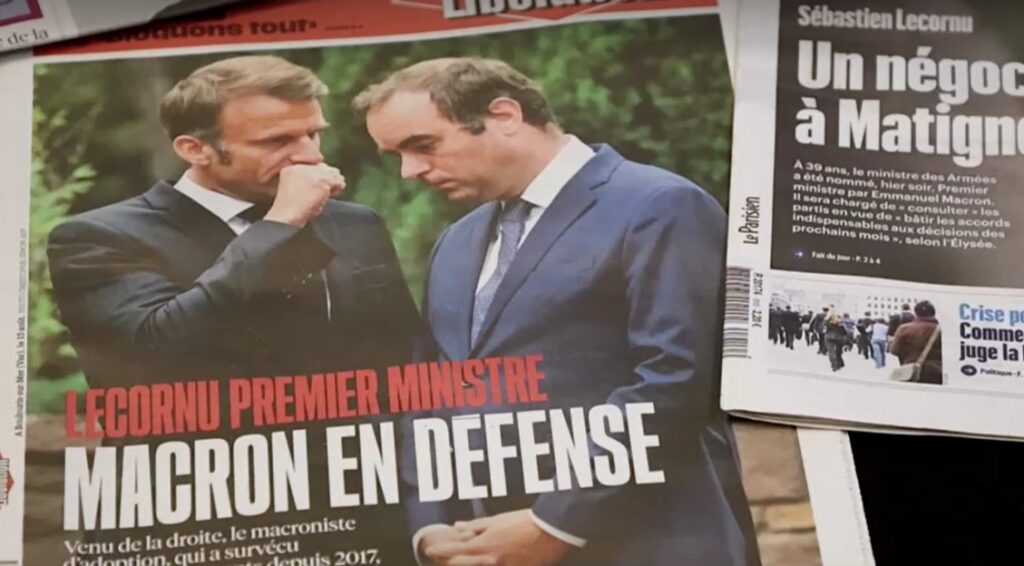 News on Macron assigns Lecornu as Prime Minister