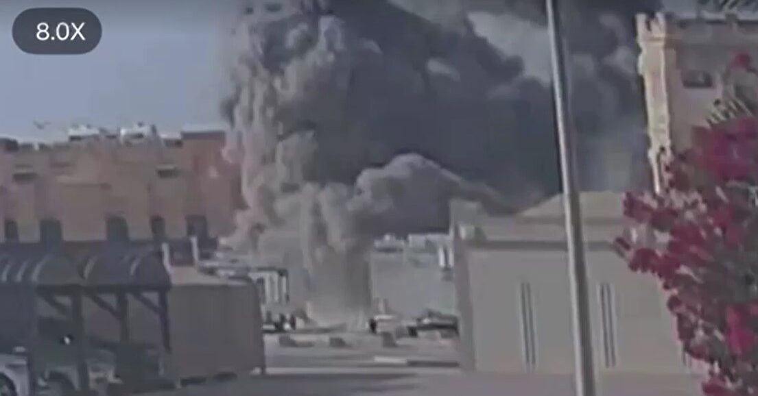 CCTV captures moment of Israeli attack on Hamas leaders in Doha close up