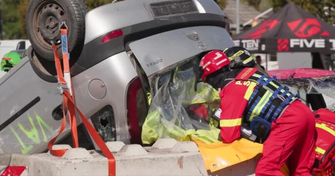 World's firefighters compete, learn and make friends at World Rescue Championship