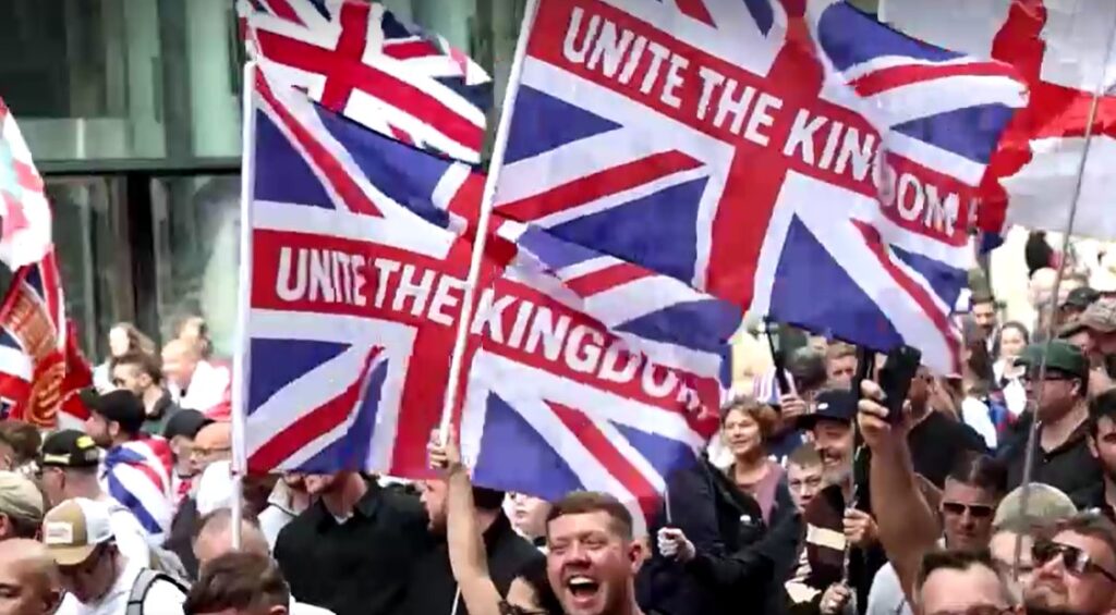 March of Unite the Kingdom in London