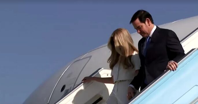 U.S. Secretary of State Marco Rubio and wife arrive in Israel