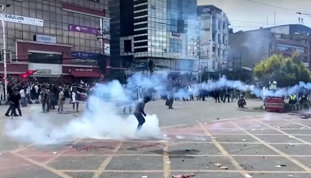 Protest in Kathmandu Sep 8,2025