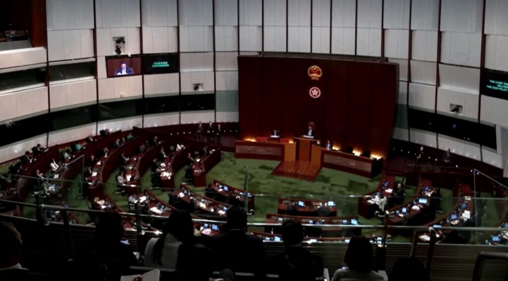 Hong Kong leader focuses on boosting economy, livelihoods long shot