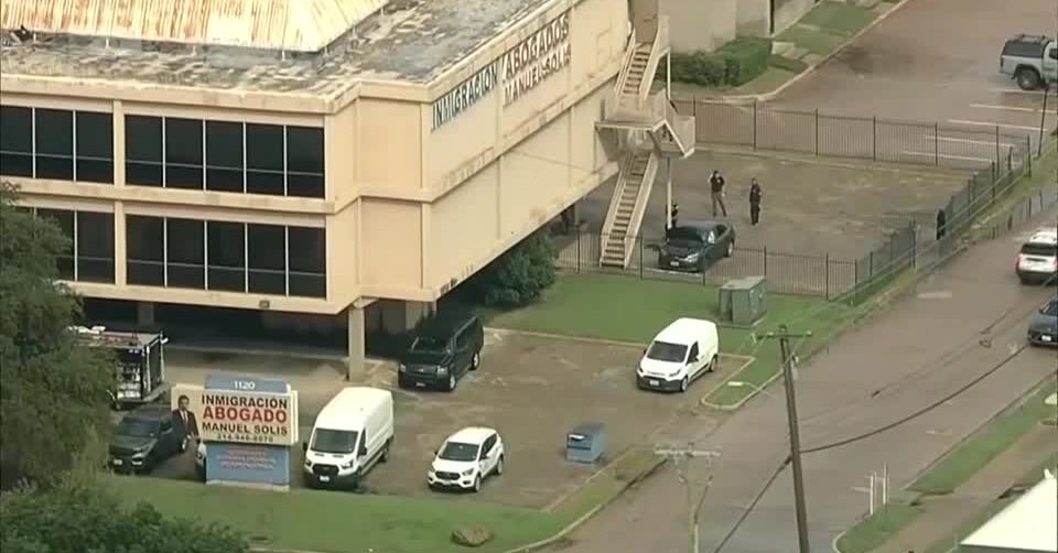 At least one dead as gunman opens fire, kills himself at Dallas ICE facility