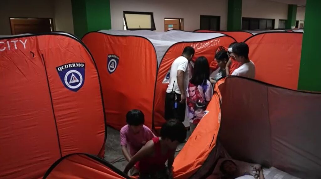 Manila residents evacuate ahead of storm Bualoi