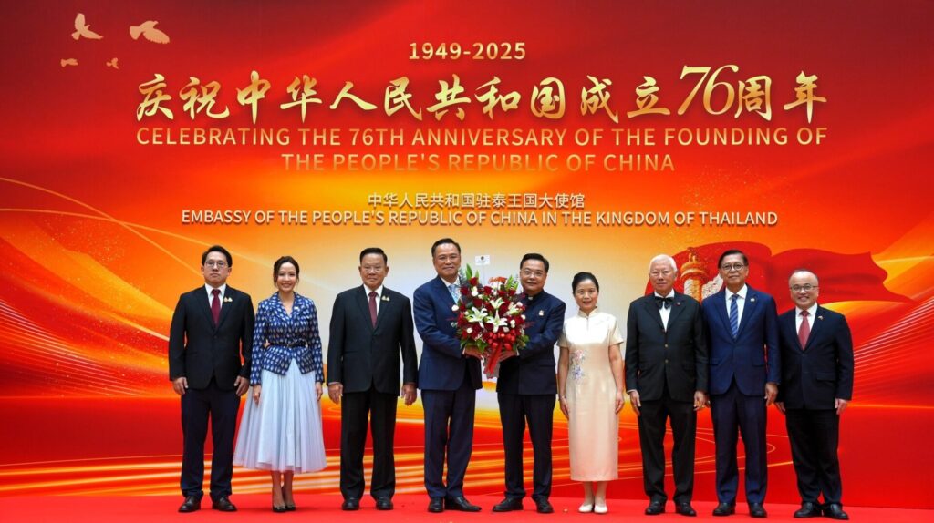 Thai PM joins Celebrating the 76th Anniversary of the Founding of the People's Republic of China 