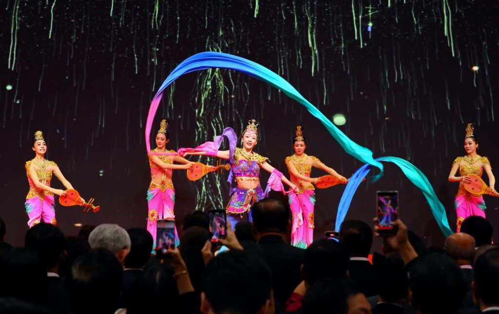 shows in Celebrating the 76th Anniversary of the Founding of the People's Republic of China 