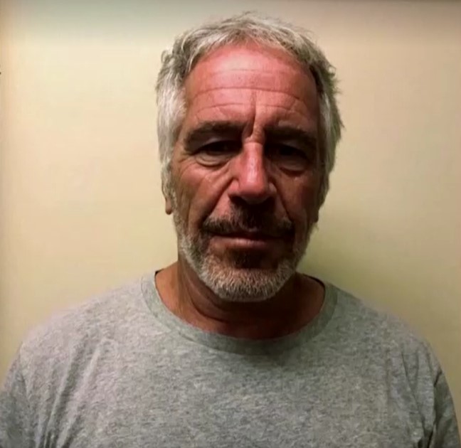 Mugshot of Jeffrey Epstein